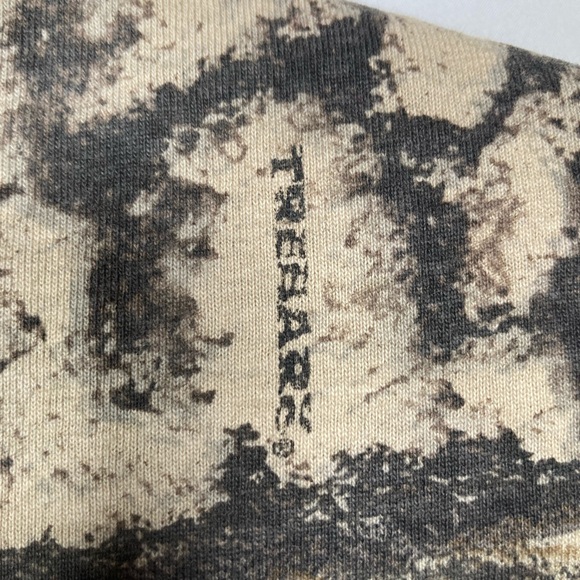 Bigwoods by Trebark Jerzees Outdoors Men's Camouflage Long Sleeve Henley - Picture 4 of 6